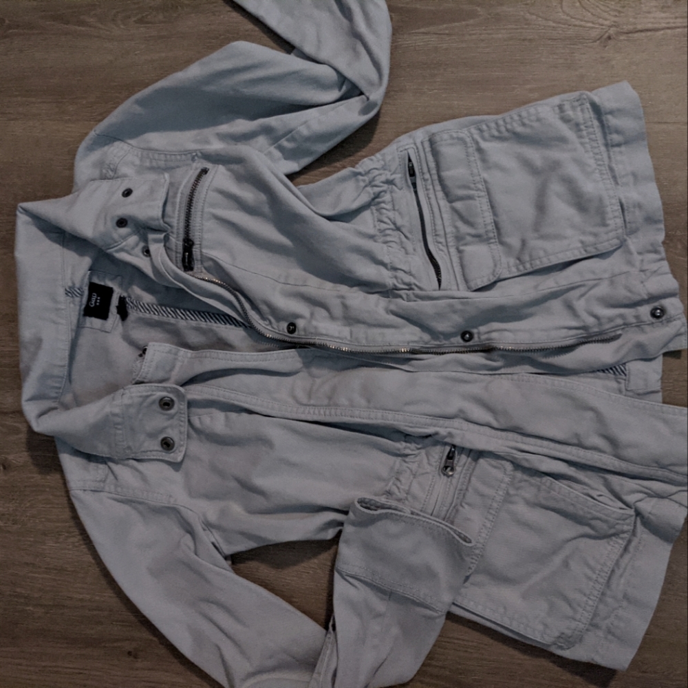 Gap Cinched Waist Cargo Jacket